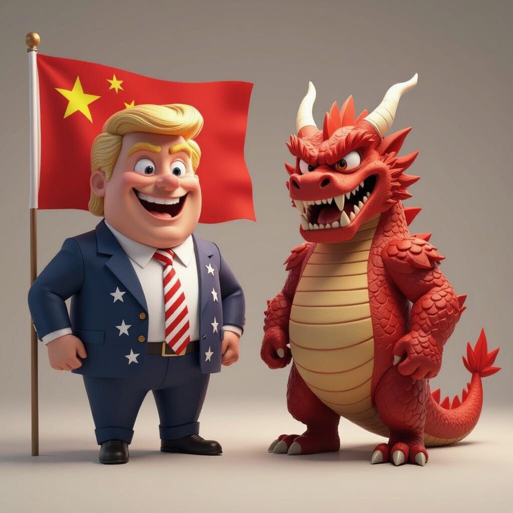Anthropomorphic Characters: Politician vs Dragon in Cinemati...