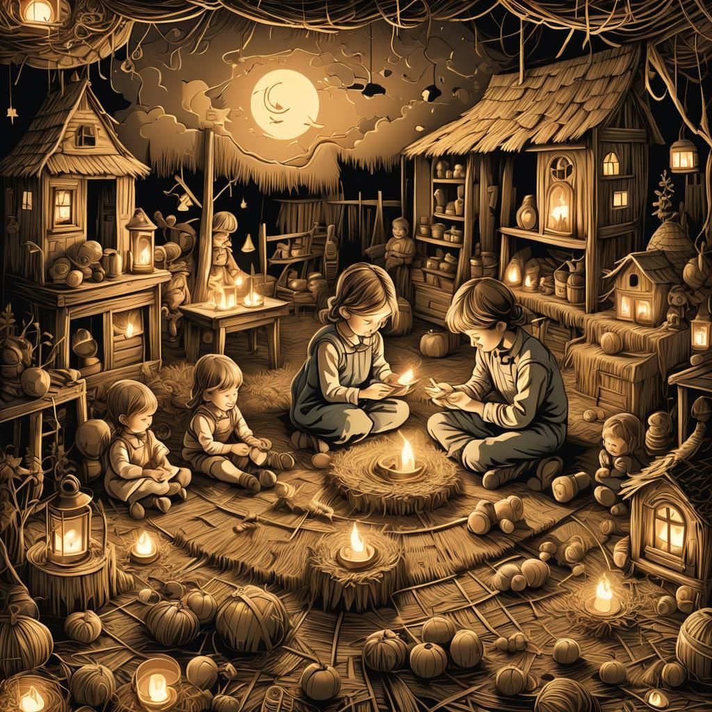 Candlelit Playtime on the Farm