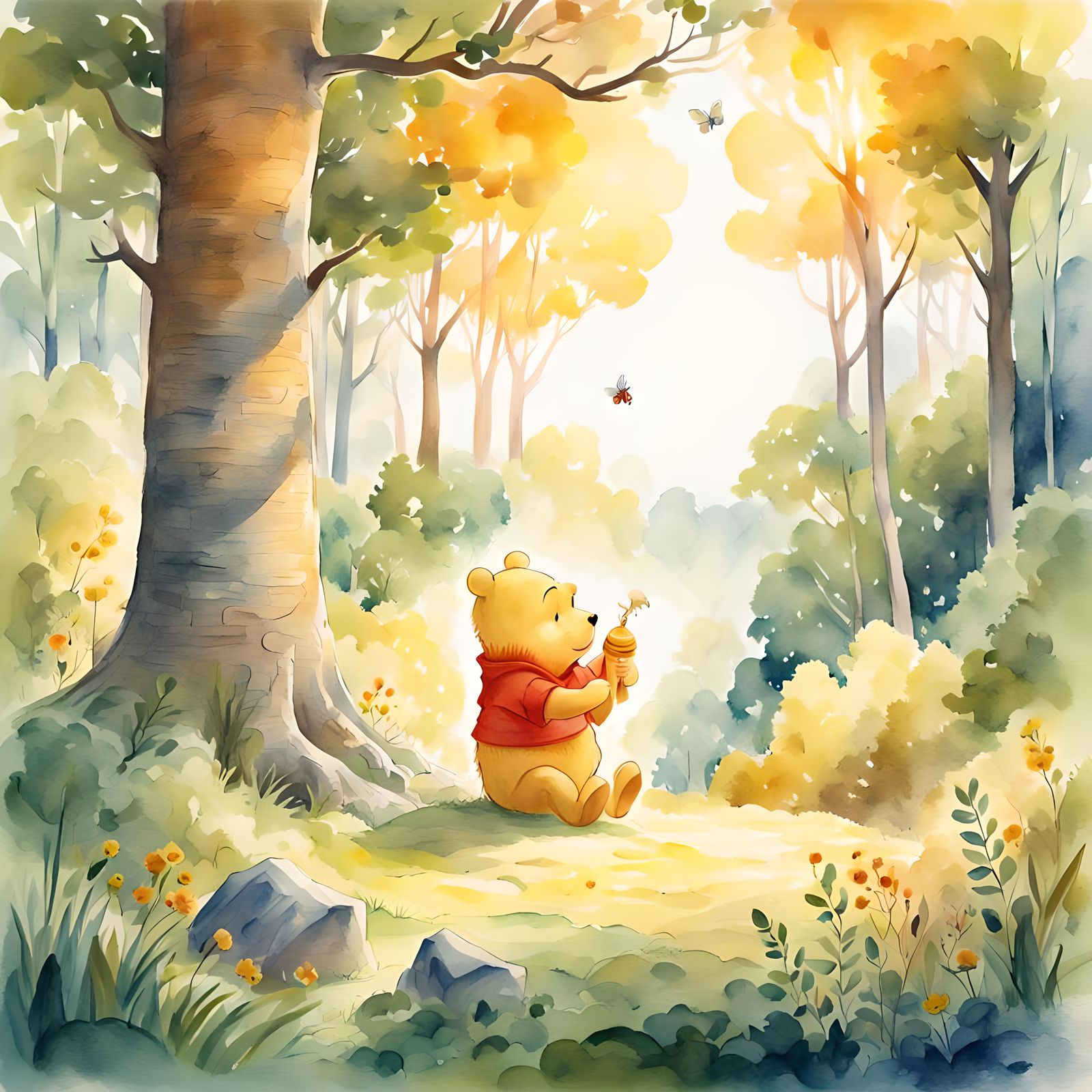 Winnie the Pooh Illustration