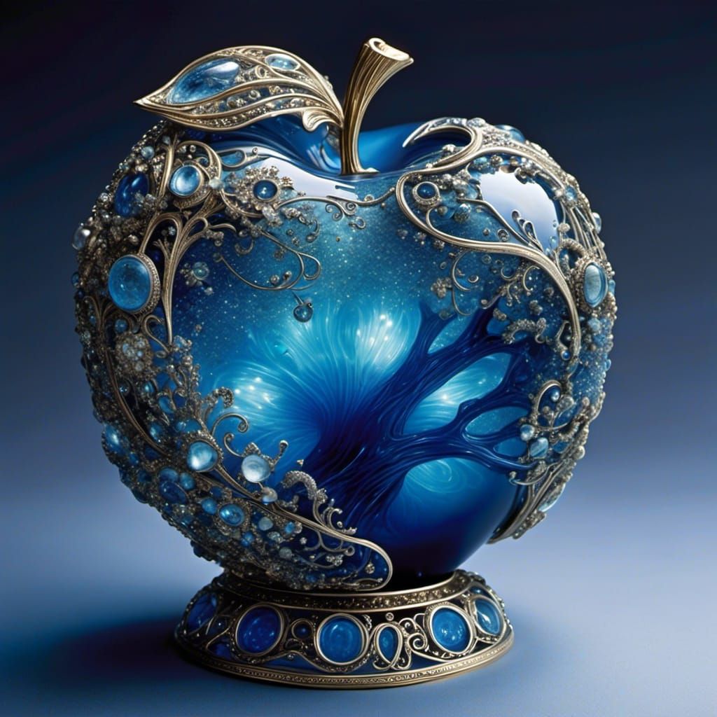 Blue Glass Apple Reveals Magical Oceanside Fantasy