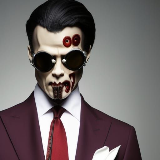 Cyberpunk Devil: Eldritch Horror in Business Suit