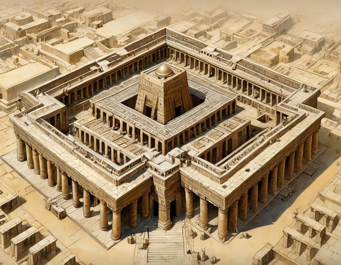 King Solomon's Temple: Mesopotamian Architecture in Pencil S...