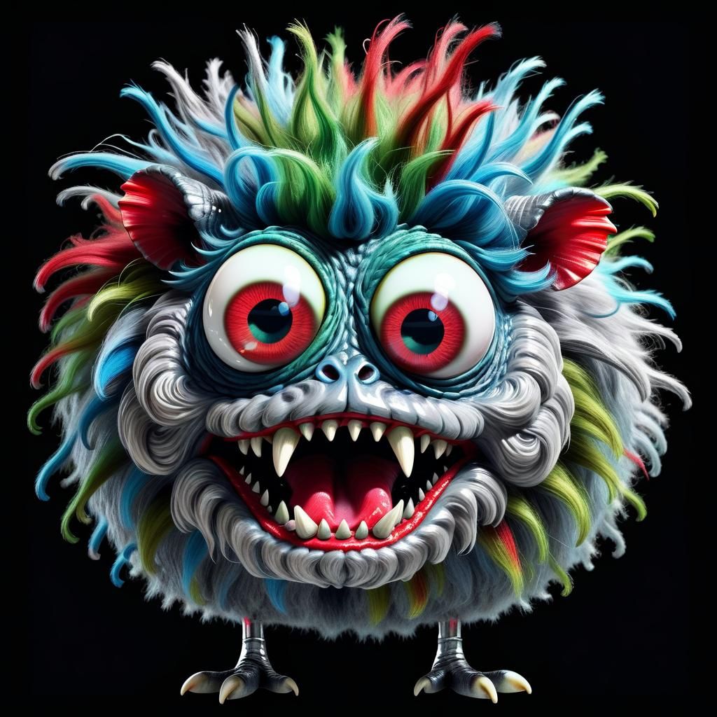 Furry piharana sheep