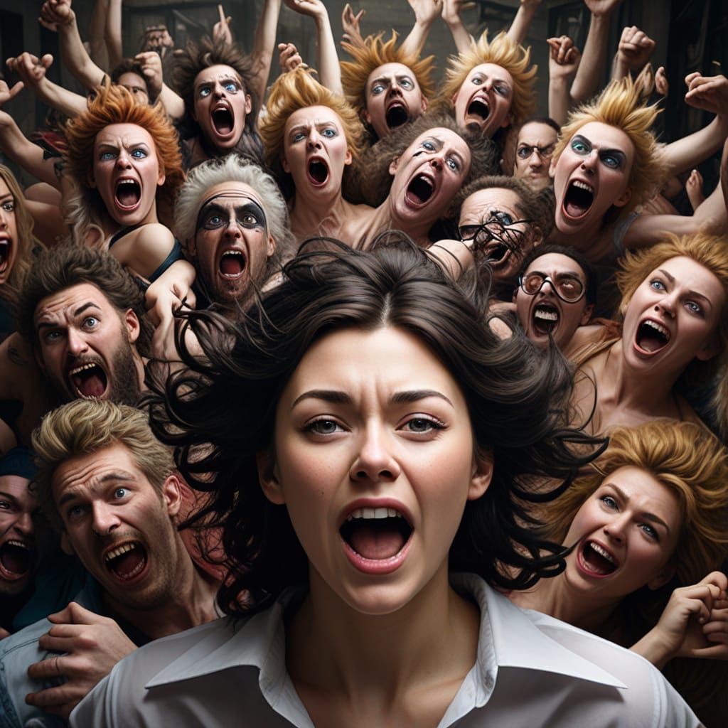 Surreal Harmony in Unpredictable Balance