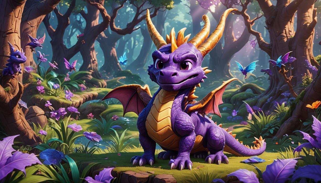 🔥🐉 Sypro the Dragon 💎🌿