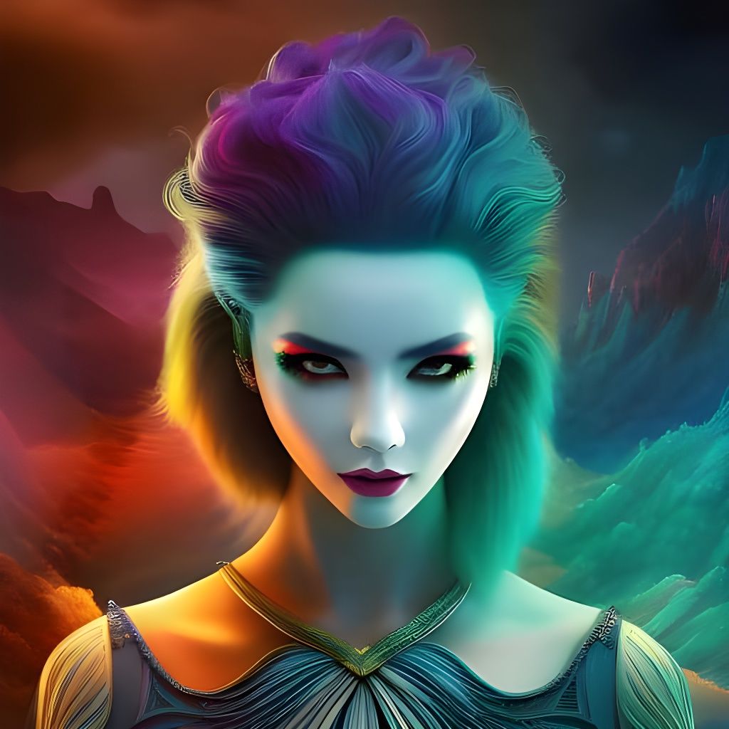 AI Interpretation of 'Nothing' as Abstract Art