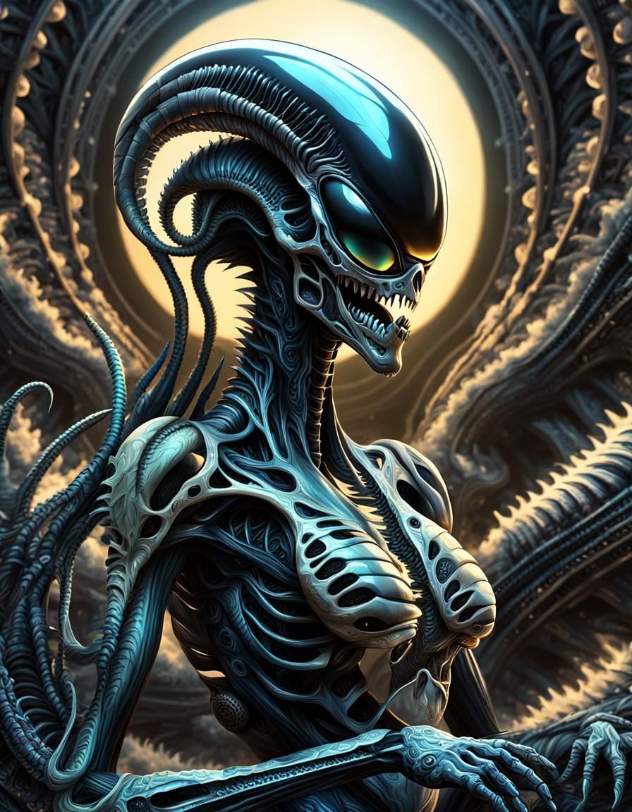 "Xenomorph-Hybrid" #7