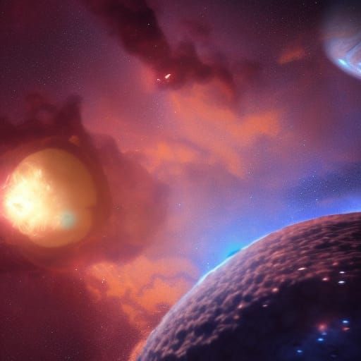 Gas Giant Orbiting a Supergiant Star in Deep Color