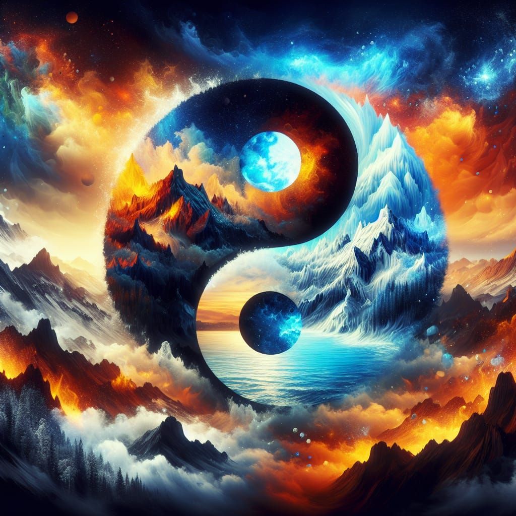 Yin-Yang Landscape