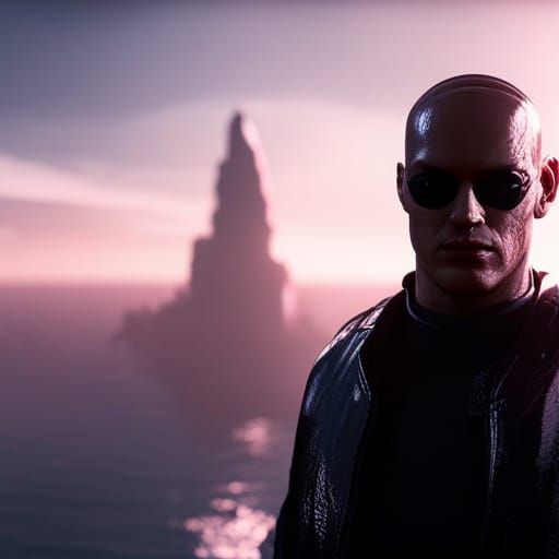 Matrix Computer Interface in 3D Game Style