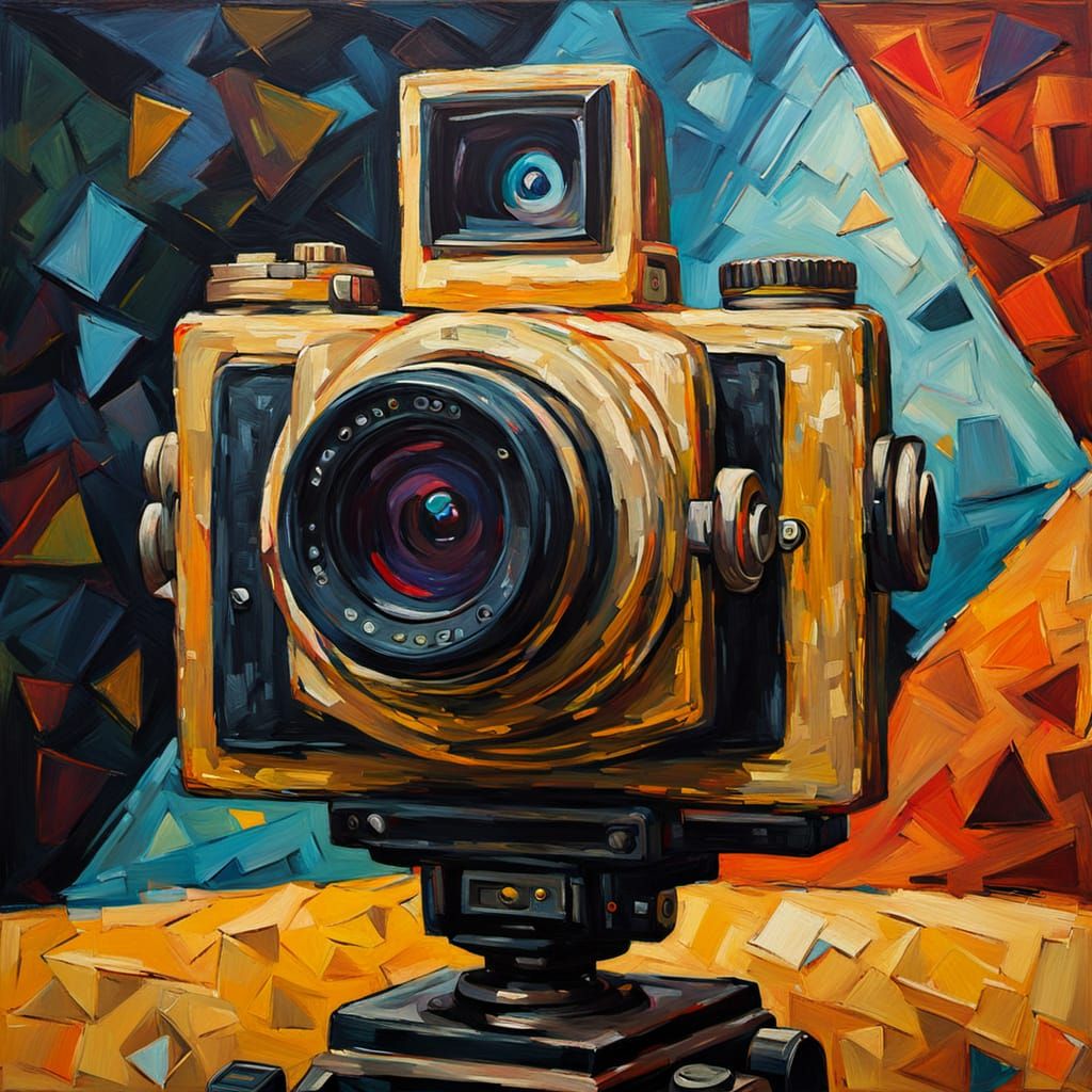 Camera Obscura as Expressionist Oil Painting