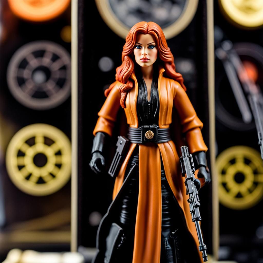 1980s Vintage Toys - Kenner Style Mara Jade Action Figure