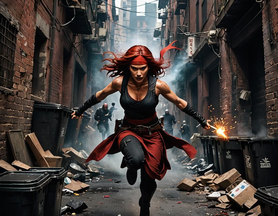 Elektra from Marvel Comics,