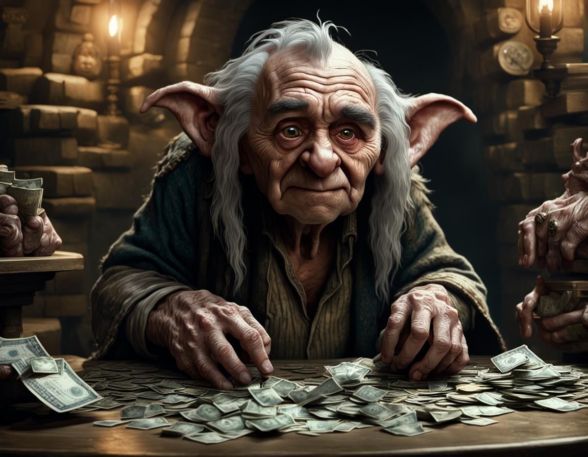 Hoggle's Regret: Dark Fantasy Concept Art