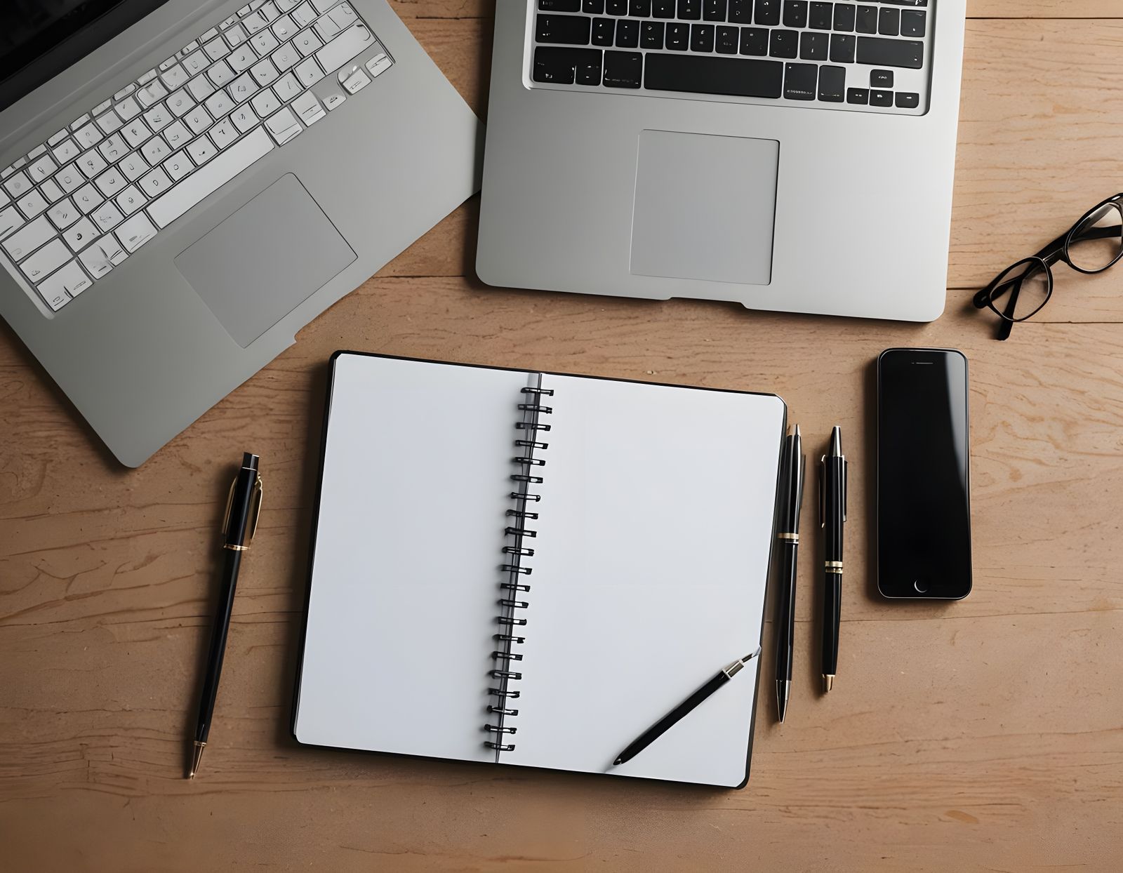 Office Workspace in Minimalist Style