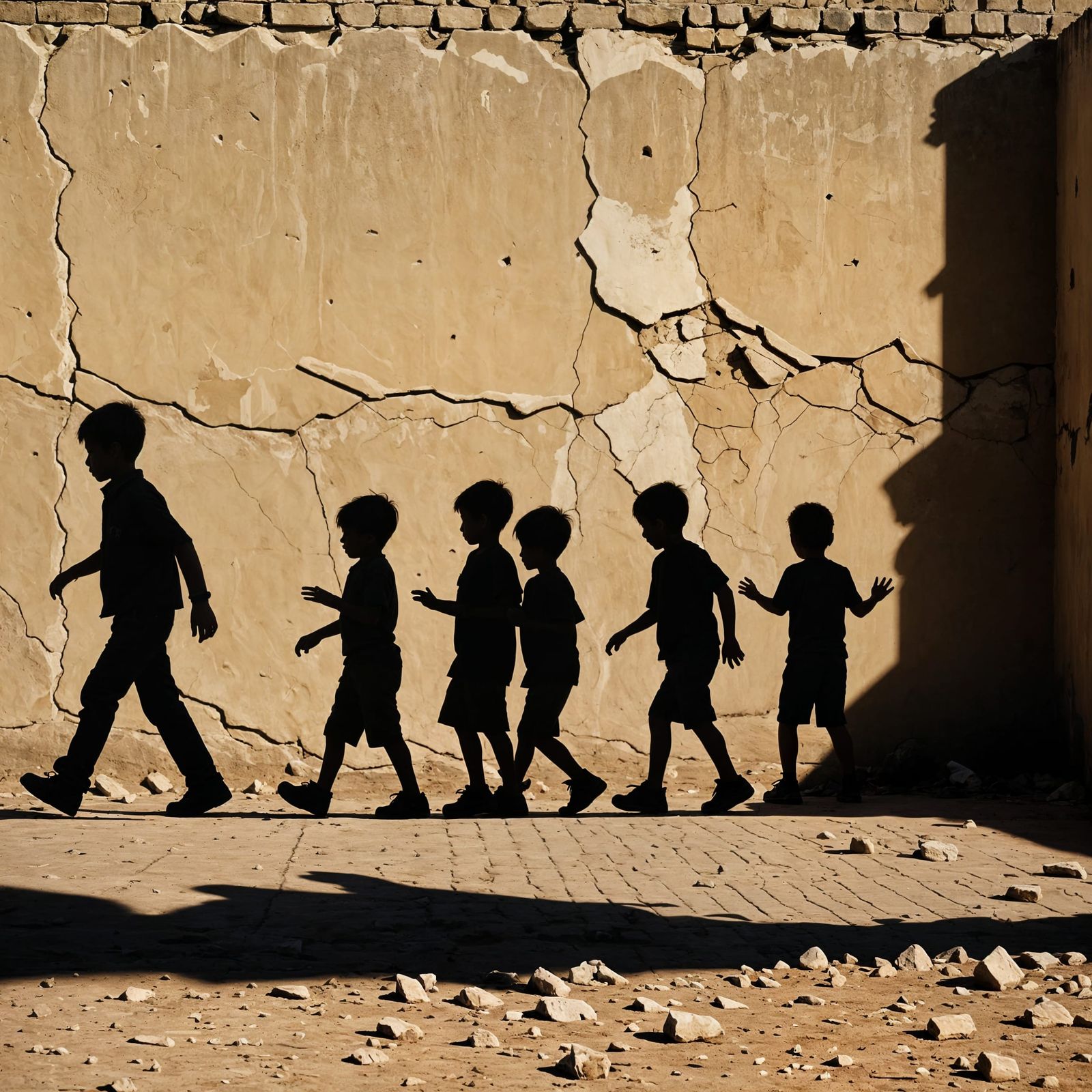 War-Torn Playground in Ruin