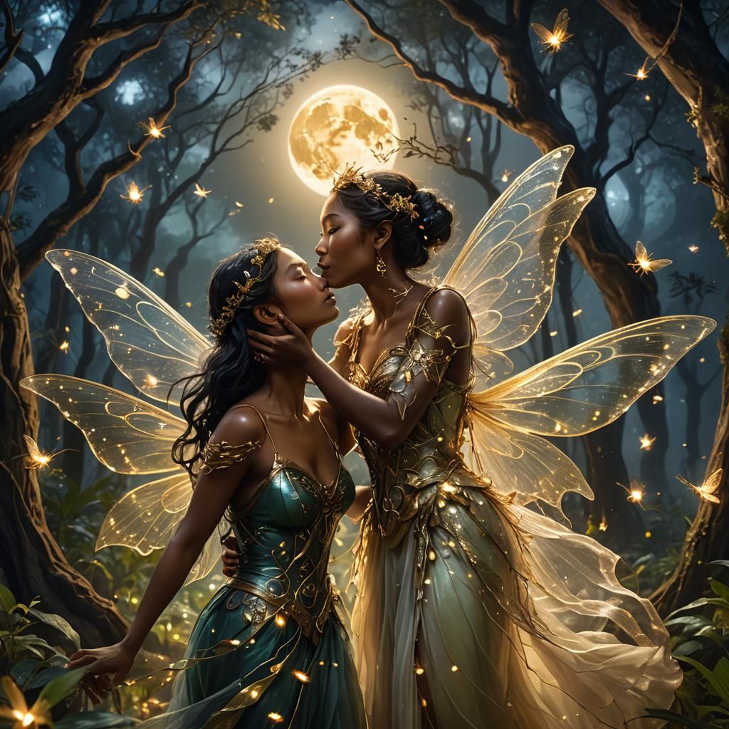 Kissing Faeries (X)