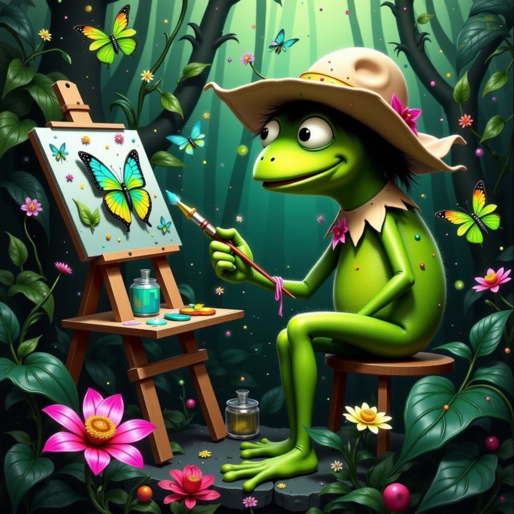 Kermit the Frog, Jungle Artist