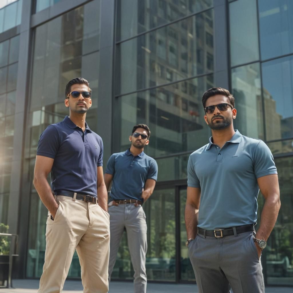 Modern Corporate Portrait in Bollywood Style