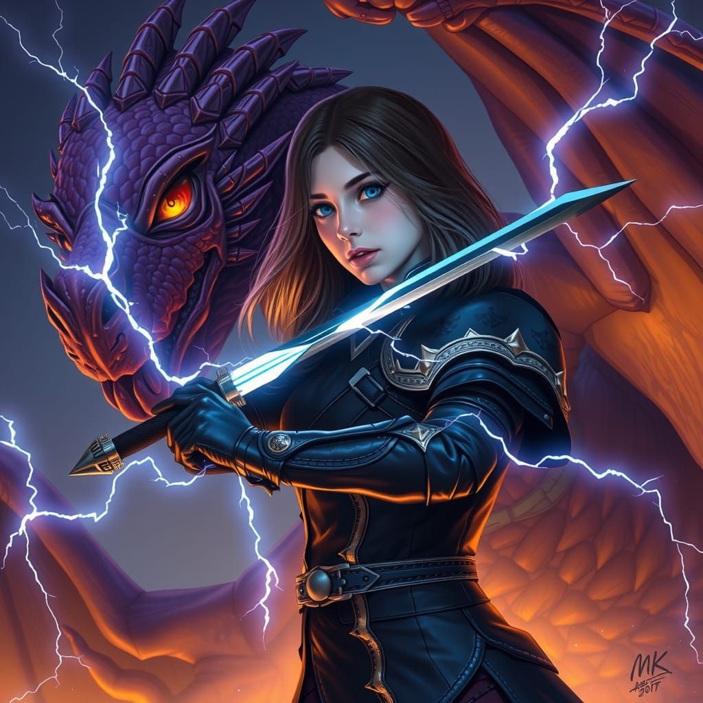 Violet Sorrengail Wields Lightning Magic