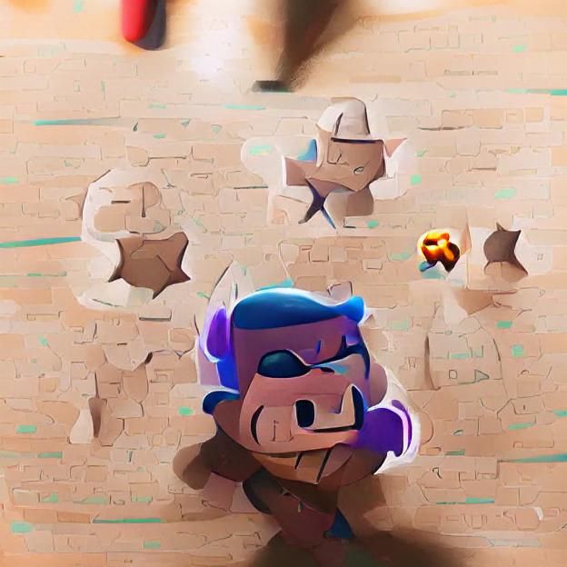 Cartoon Brawl Stars Character Collection