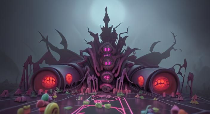 Nightmare Candy-land Mansion