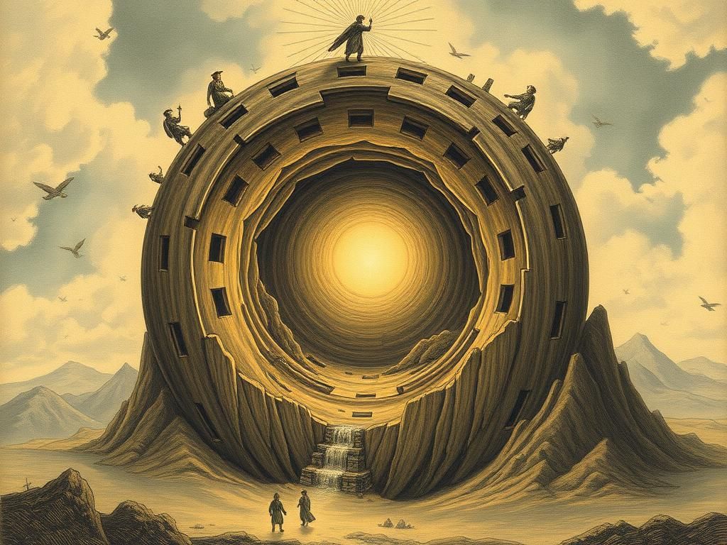 Hollow Earth Theory Visualized