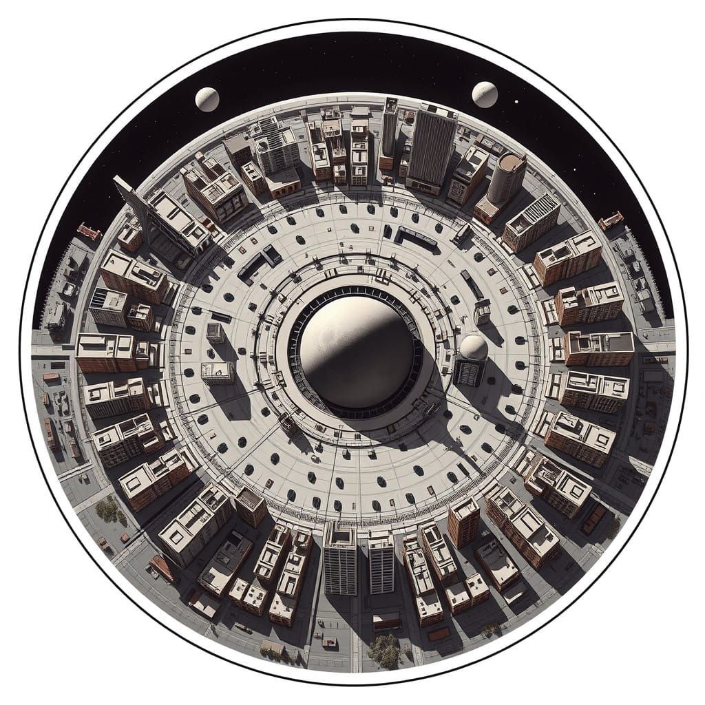 Los Angeles Transformed into Futuristic Moonbase Alpha