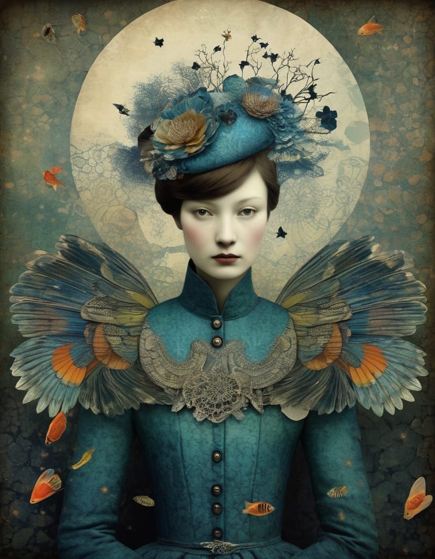 Ethereal Landscapes in Dreamlike Realism Style