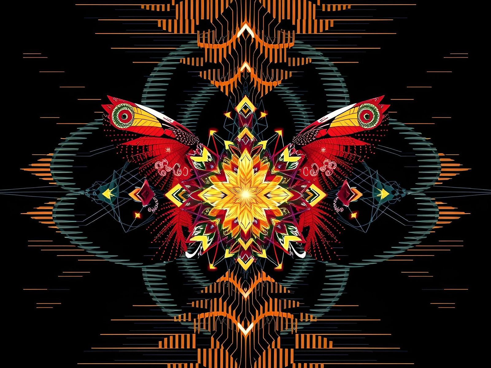 Chaotic Visualization of Corrupted People