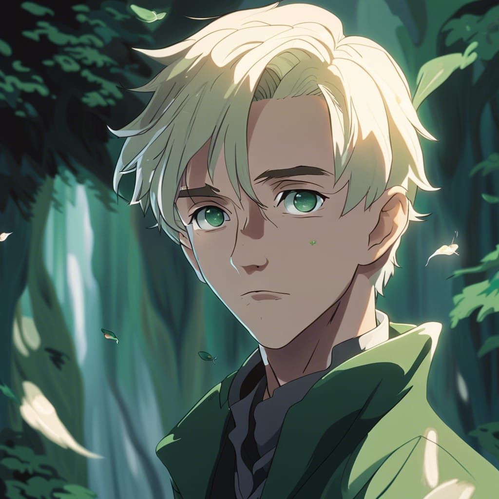 If Draco Malfoy was an anime