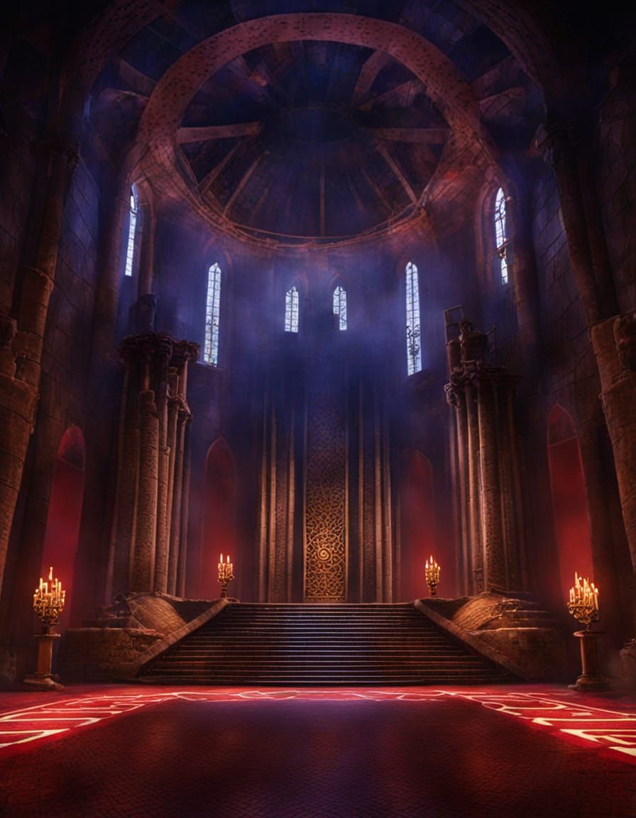 Castle Grayskull's Throne Room Interior