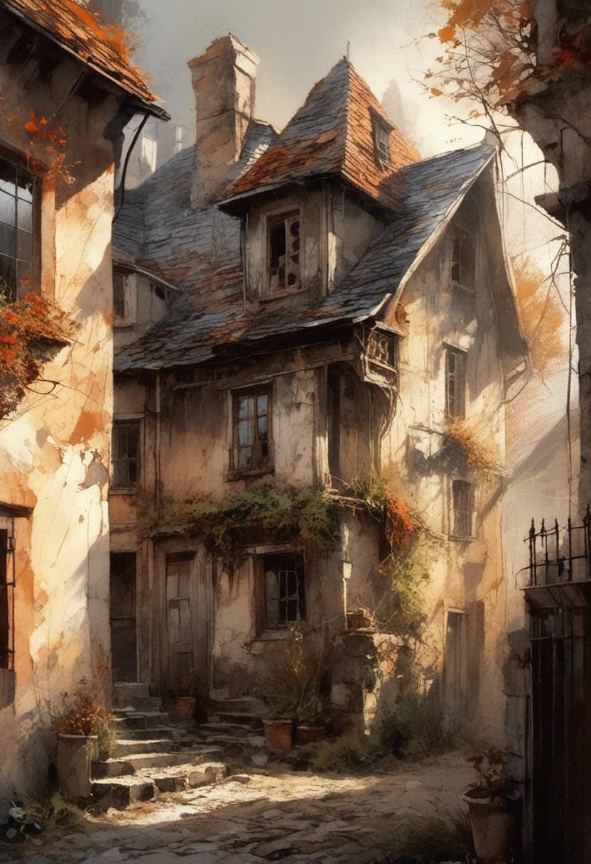 There was an old lady who lived in the same house for nearly one-hundred years...