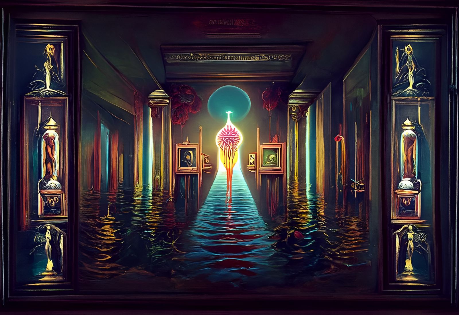 Psychedelic Surrealism with Meaningful Symbolism