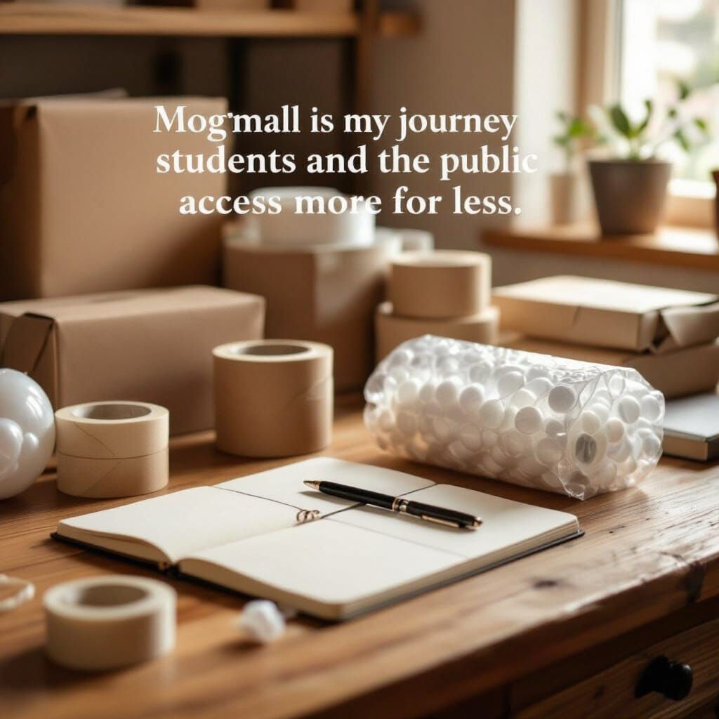 Cozy Workspace Aesthetic with MOGMALL Journey