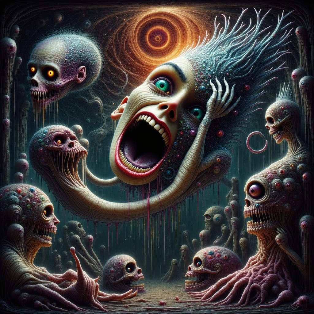 Disturbing Gothic Abomination in a Dystopian Nightmare