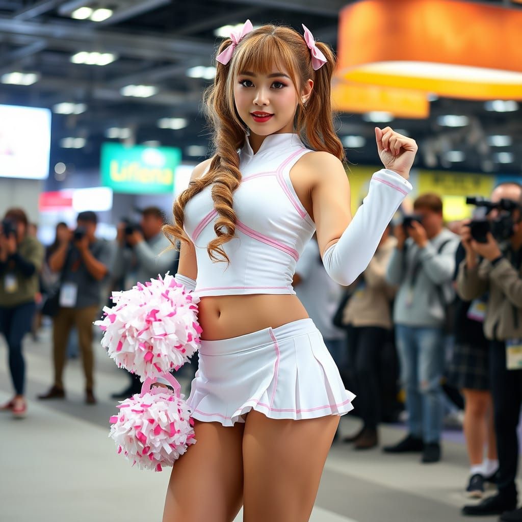 Hyper Realistic Cosplay Portrait of a Beautiful Young Woman