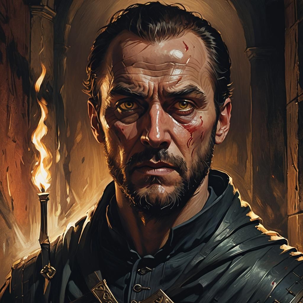 Macbeth and the Dagger: Shakespearean Concept Art