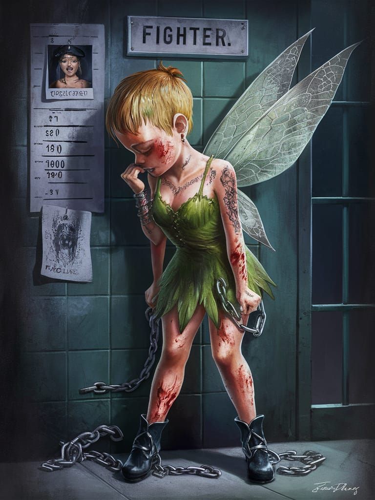 Tinkerbell, crime: fighter
