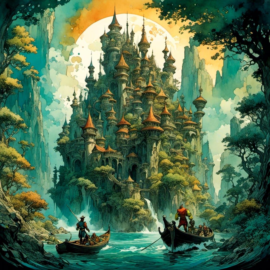 Filmation Cartoon Comic Book Art