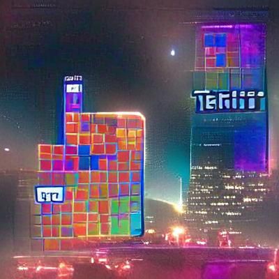 Simple Tetris Game Blocks