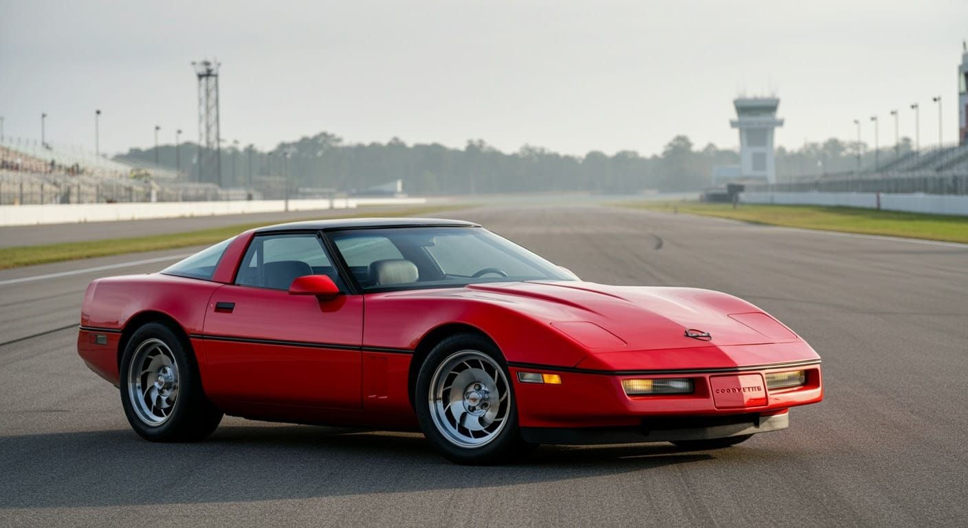 1984 Chevrolet Corvette Coupe in Vibrant Red