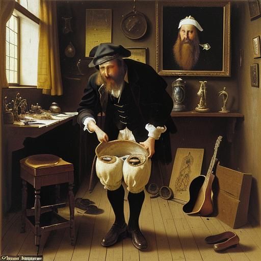 Clog Clearing Inspired by Holbein, Soutine, and Ensor