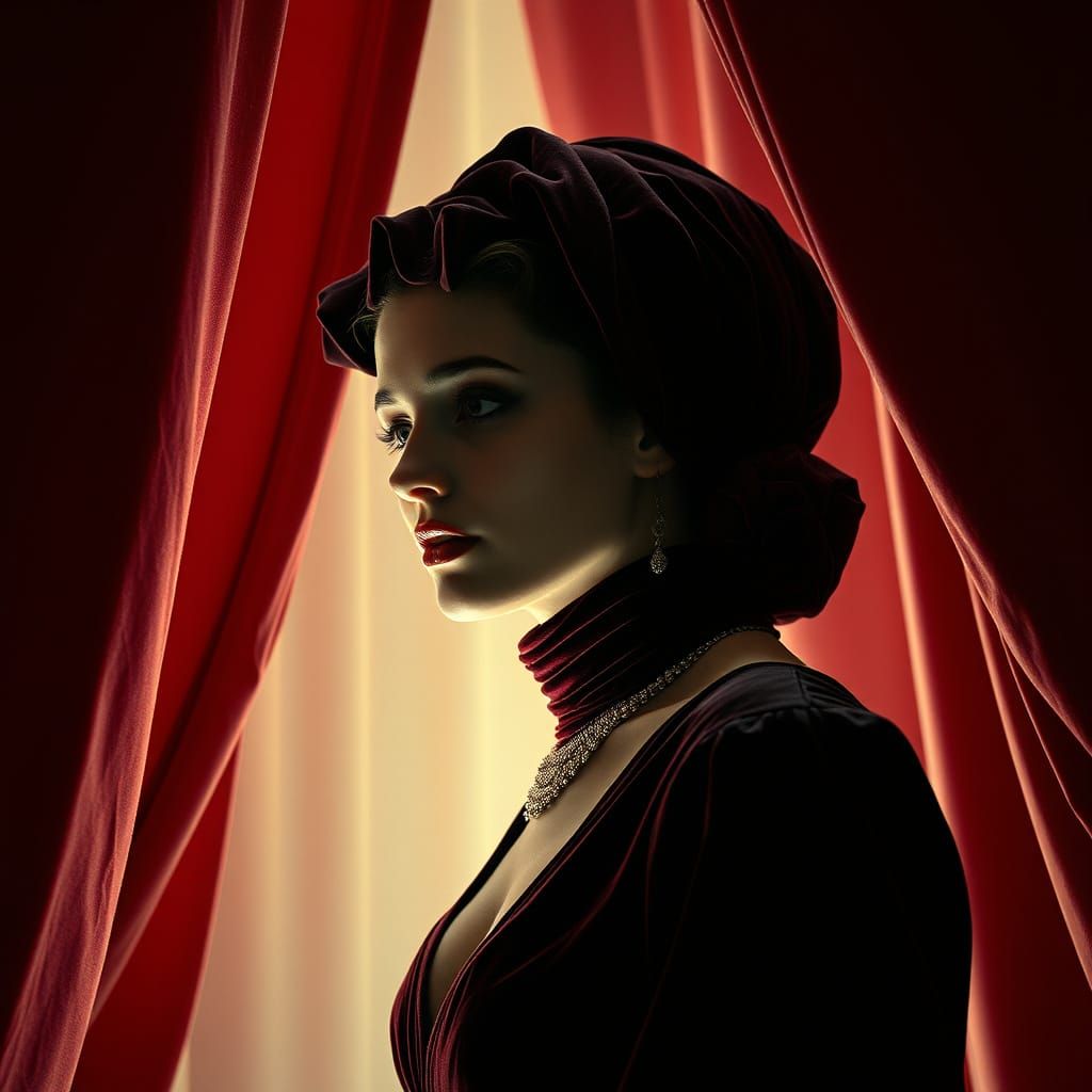 Velvet Truth: A Surreal Biomechanical Revelation