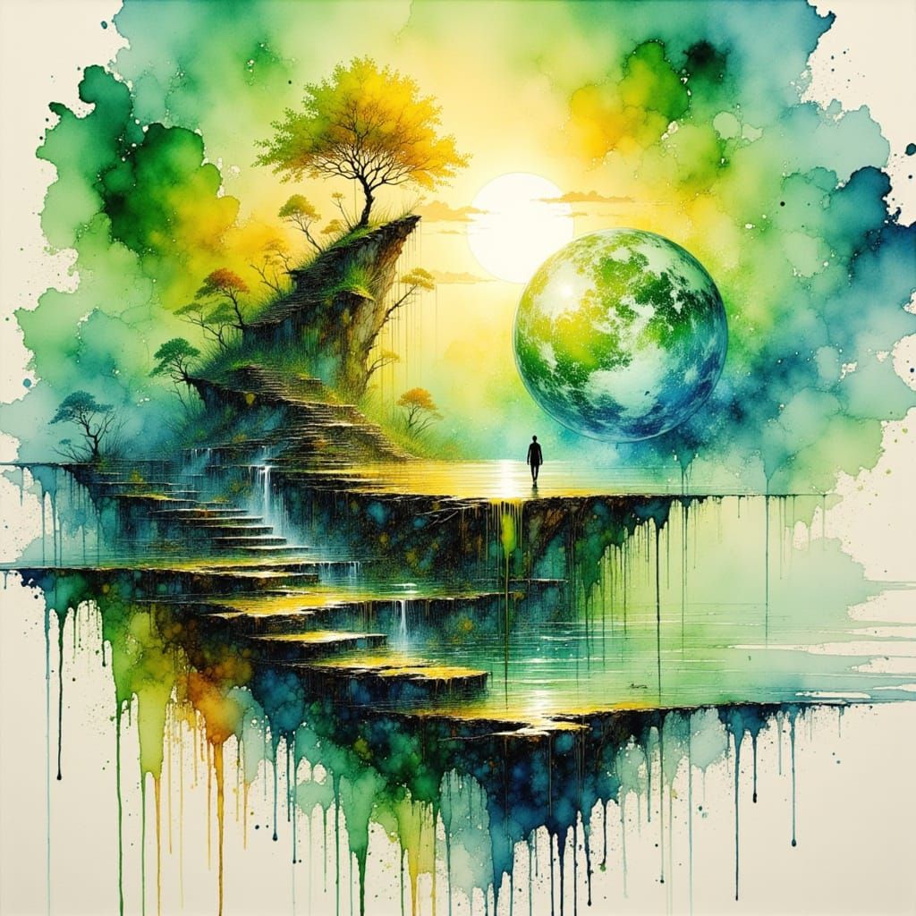 Somewhere to a new planet Heaven