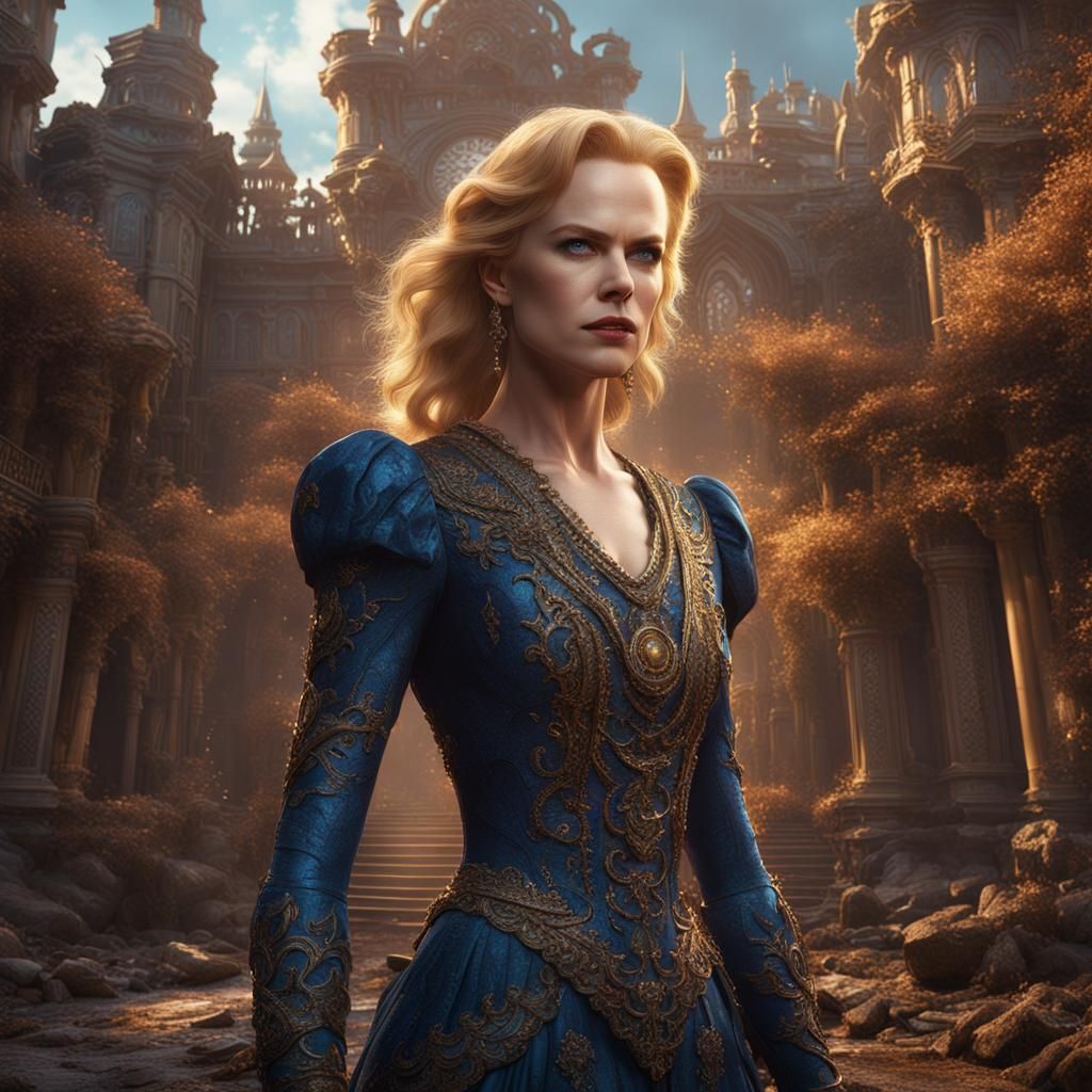 Nicole Kidman: Detailed Fantasy Concept Art