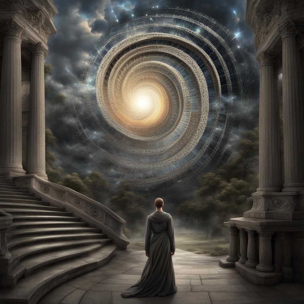 Mindscape: A Barrage of Questions in Detailed Painting