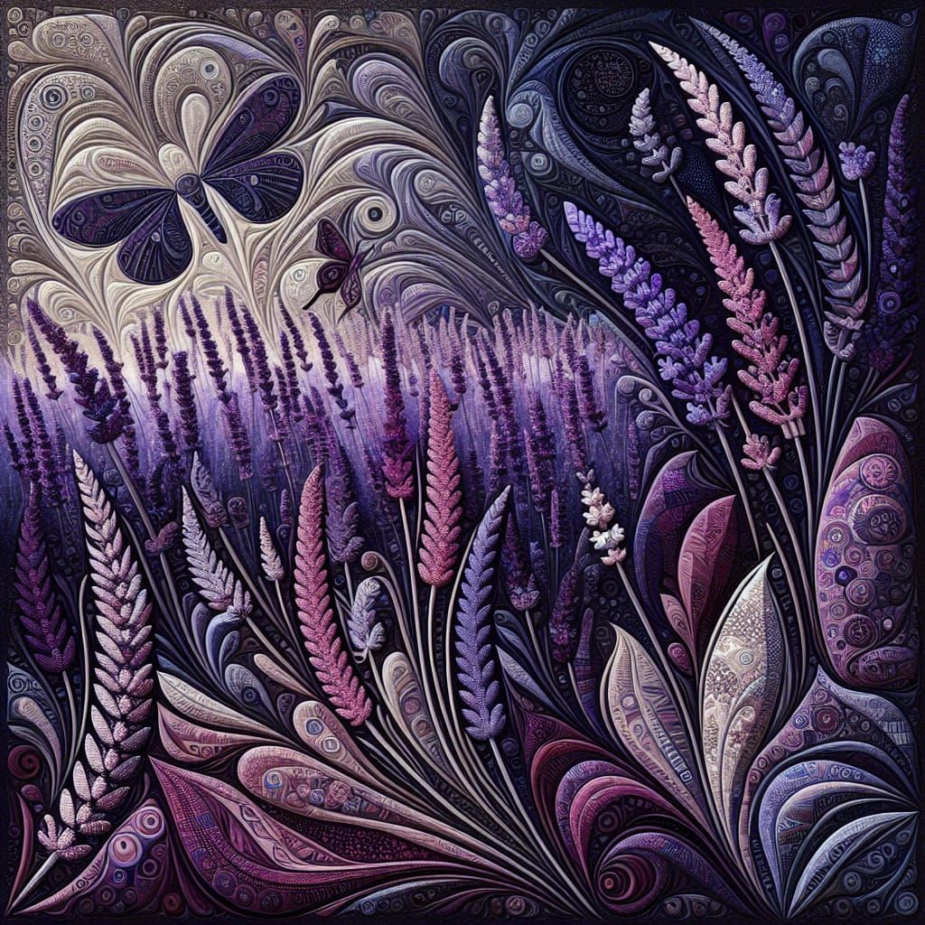 Lavender Field (Paisley)