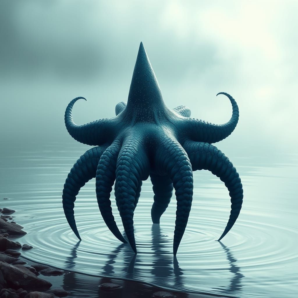 Sentient Starfish Guardian of the Riverbank
