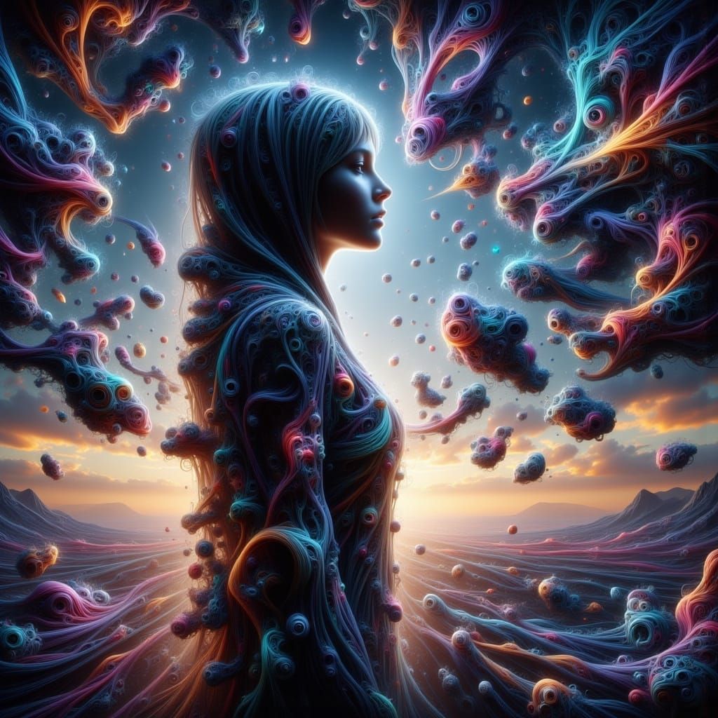 Fractured Dimensions: A Quantum Fluxus Vision